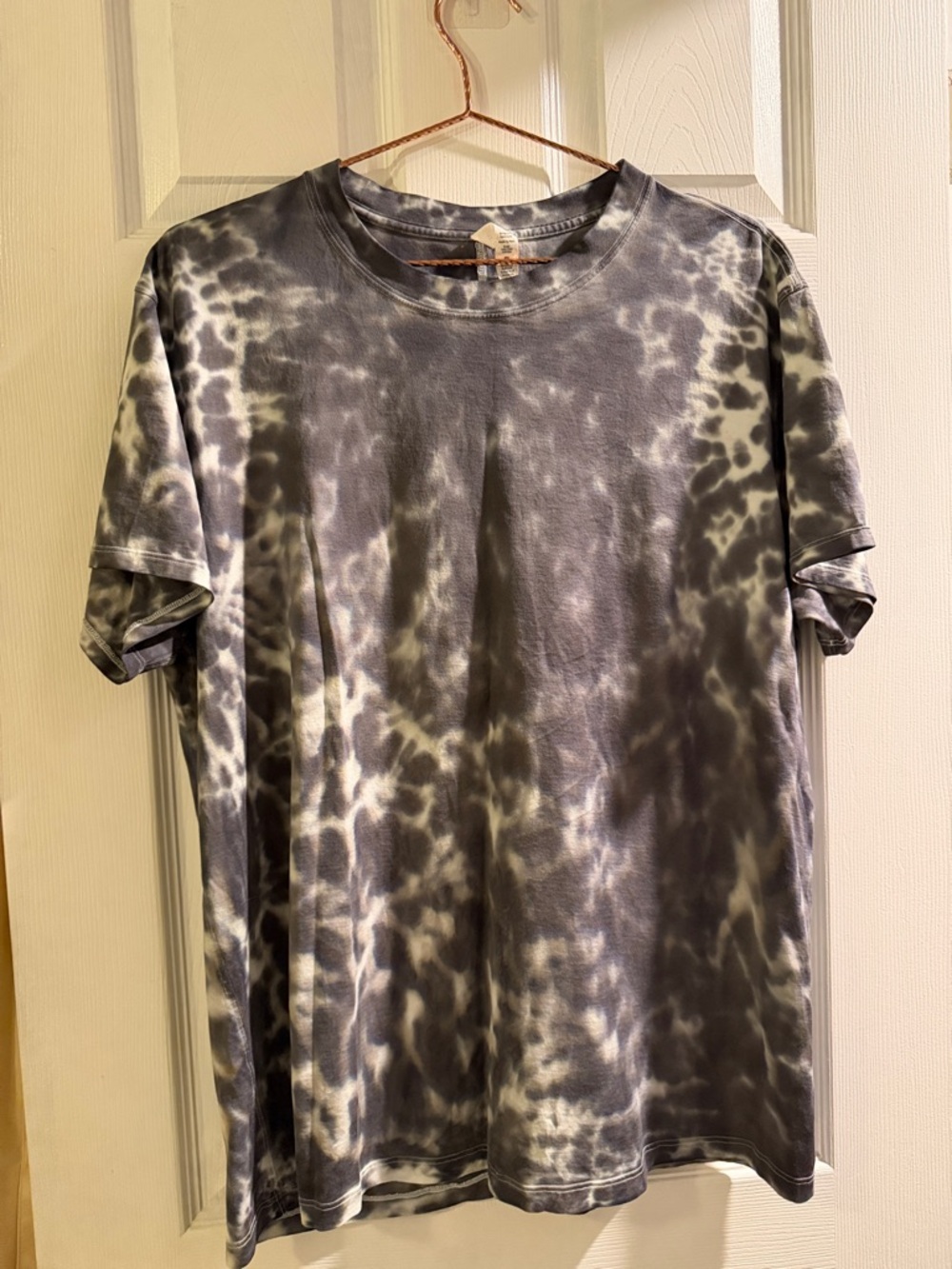 lululemon athletica Men's Gray Tie-Dye Crew Tee
